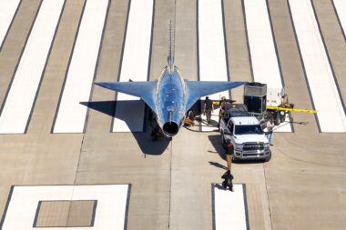 Hermeus Quarterhorse Mk 21 on runway