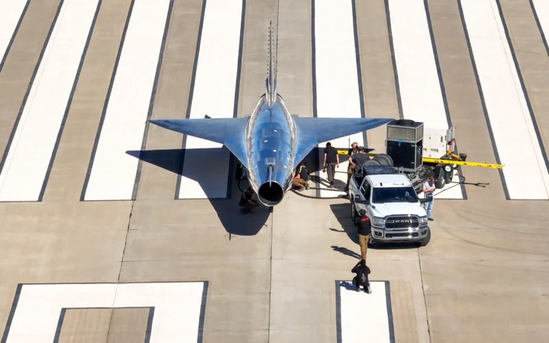 Hermeus Quarterhorse Mk 21 on runway