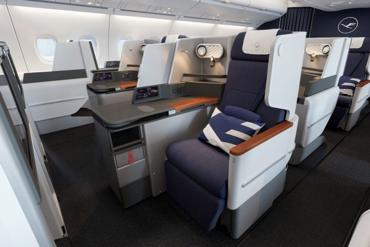Lufthansa Airbus A380 business upgrade