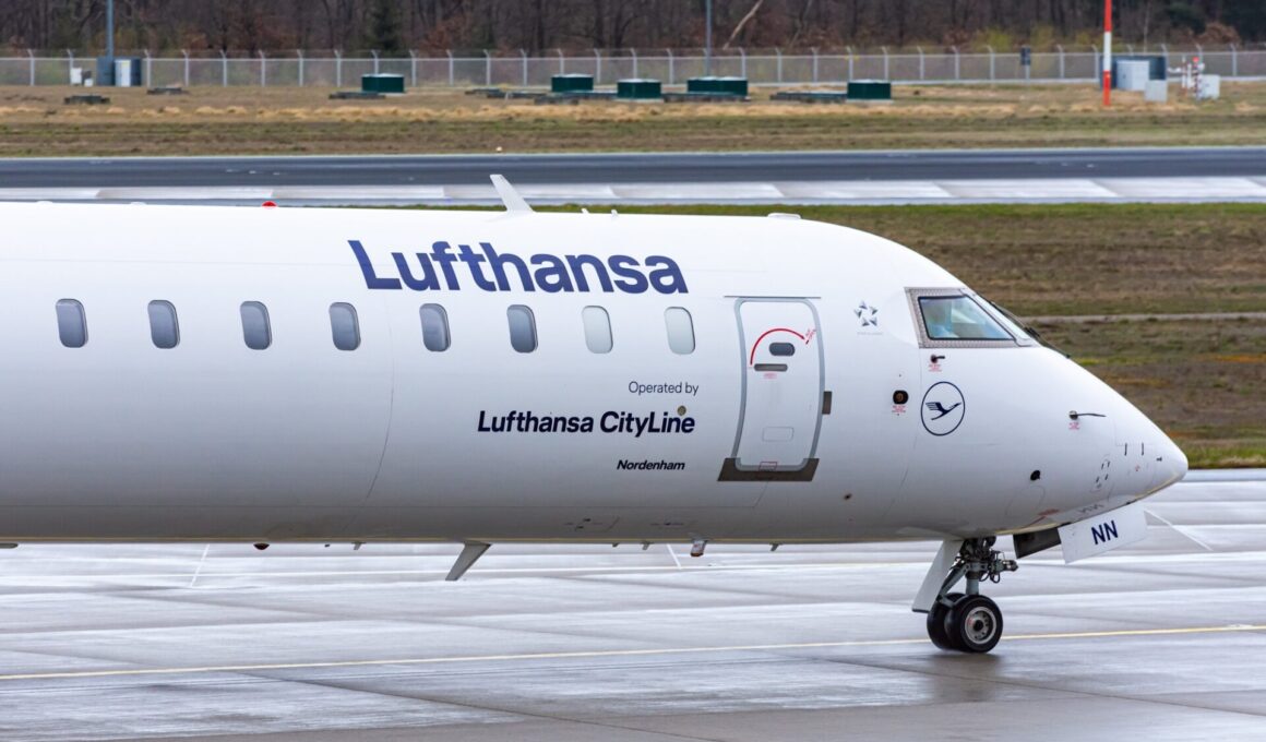 Lufthansa CityLine Bombardier CRJ 900LR
