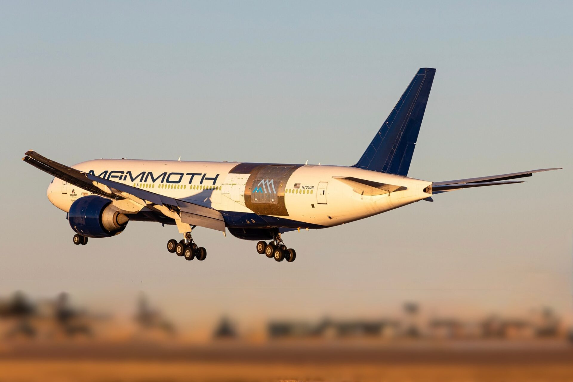 FAA certifies Mammoth 777-200LRMF, Qatar Airways and DHL among future operators