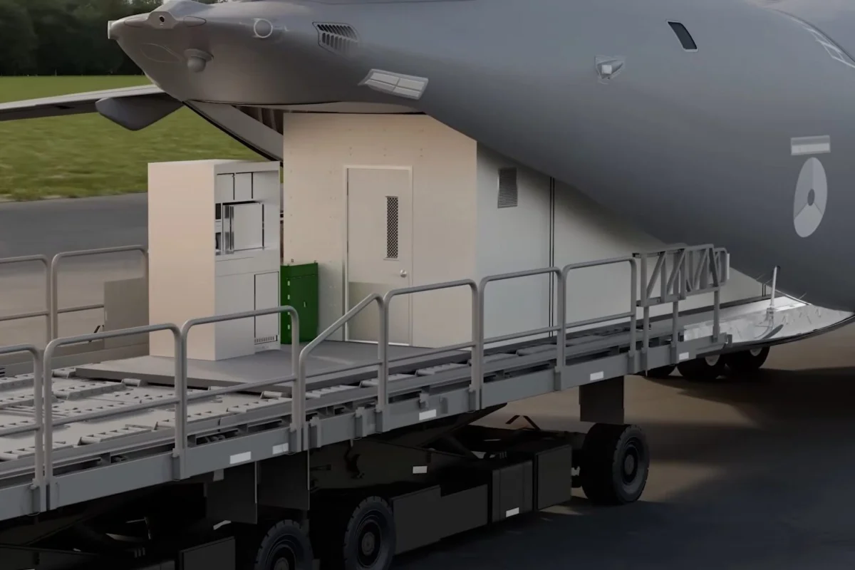 Netherlands C-390 with aeromedical system