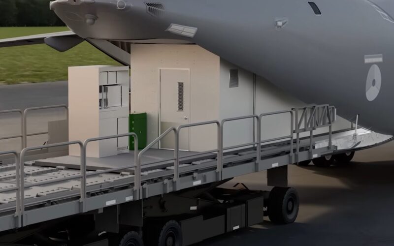 Netherlands C-390 with aeromedical system