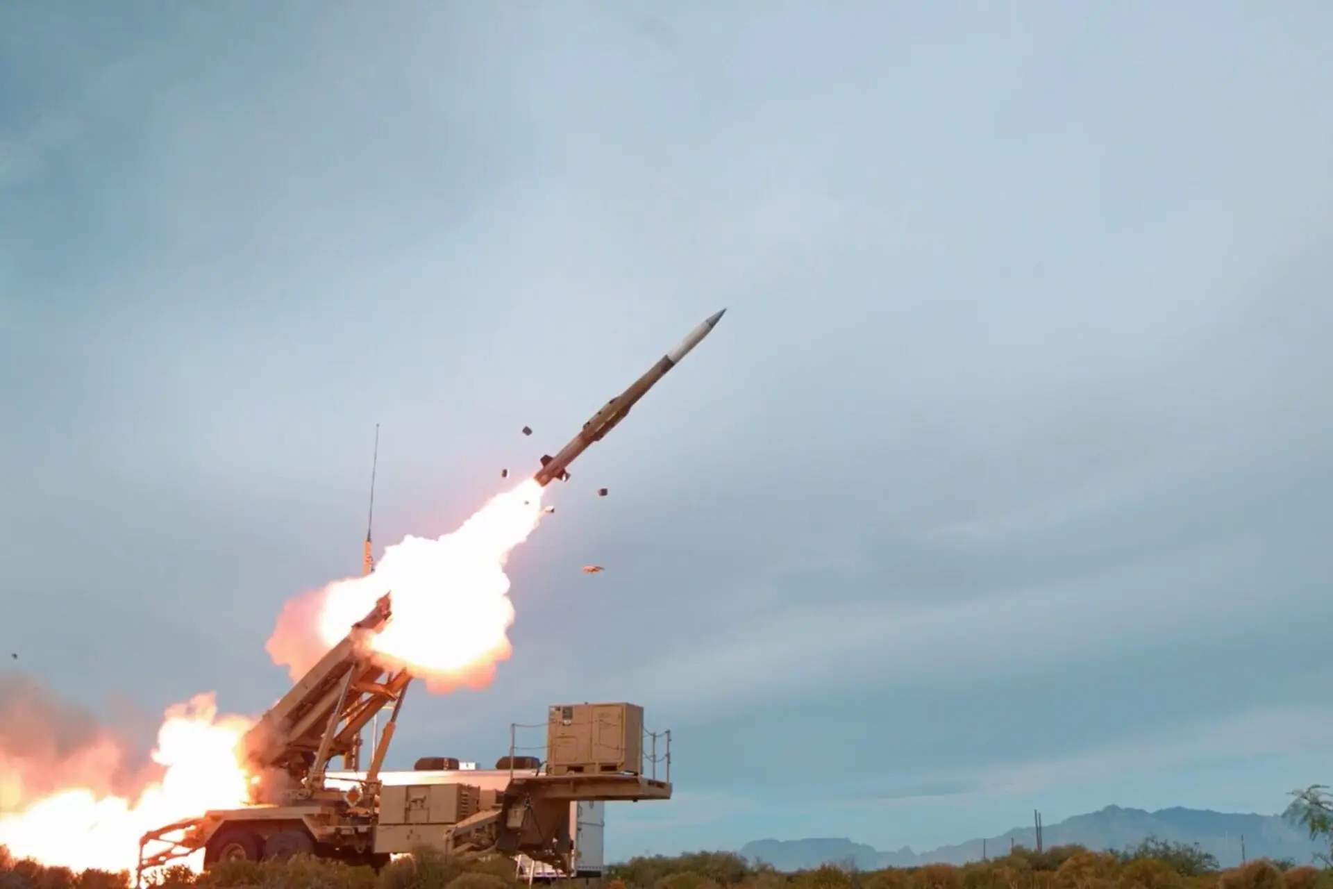 PAC 3 MSE interceptor launch