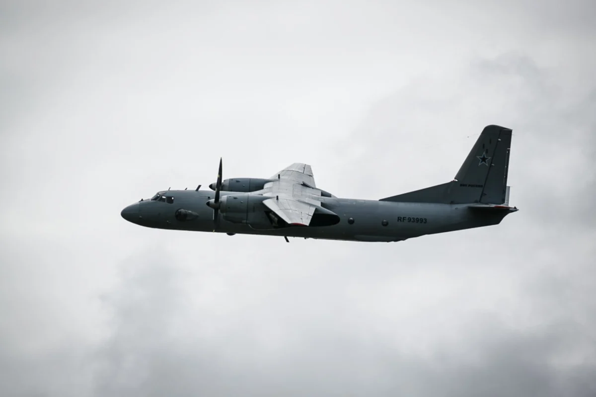 Russian Air Force Antonov An 26 transport aircraft Russian Air Force Antonov An 26 transport aircraft