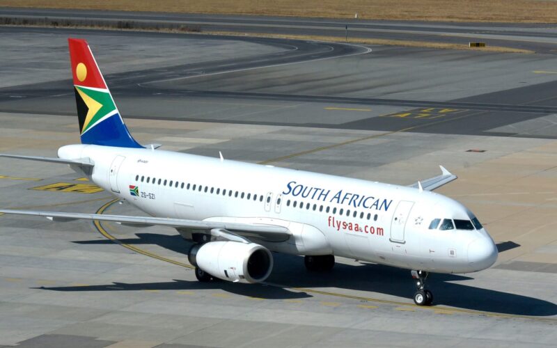 South African Airways Airbus A320 200 South African Airways Airbus A320 200