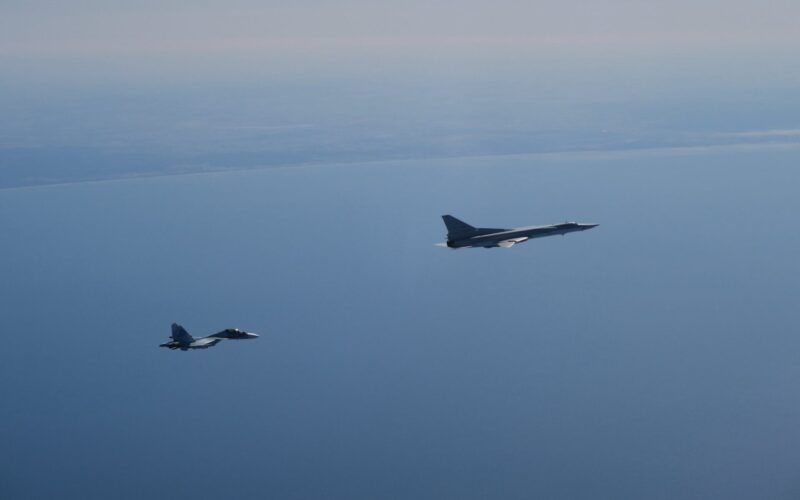 Swedish QRA fighter jets intercepted two Russian Tu 22M3 strategic bombers over the Baltic Sea