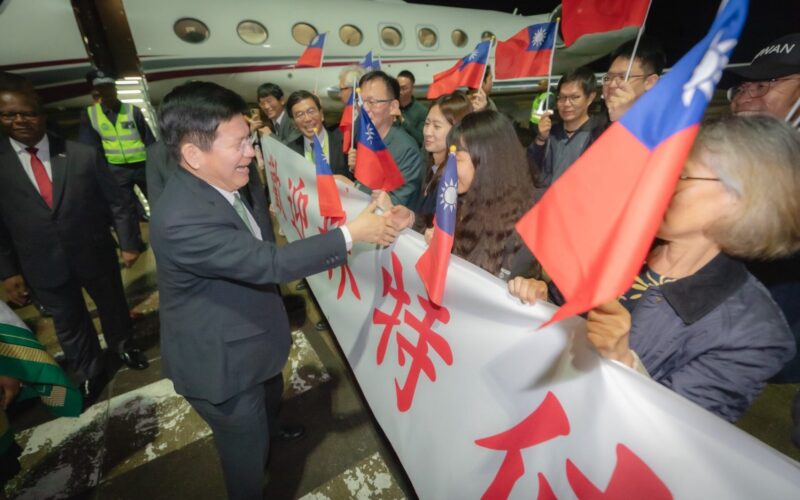 Taiwan foreign minister arrives in Eswatini
