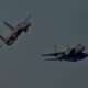 Two ROKAF F 15K fighters flying in formation