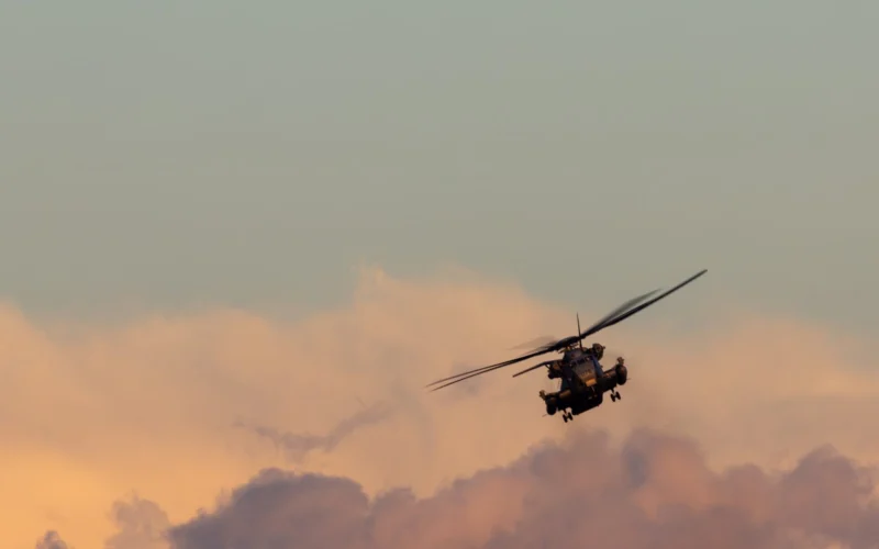 US Marine Corps Sikorsky CH 53E Super Stallion heavy lift helicopter
