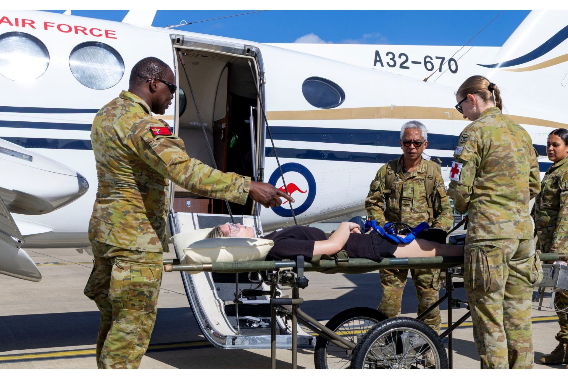 Australian Air Force tests casualty air evacuation in multinational exercise