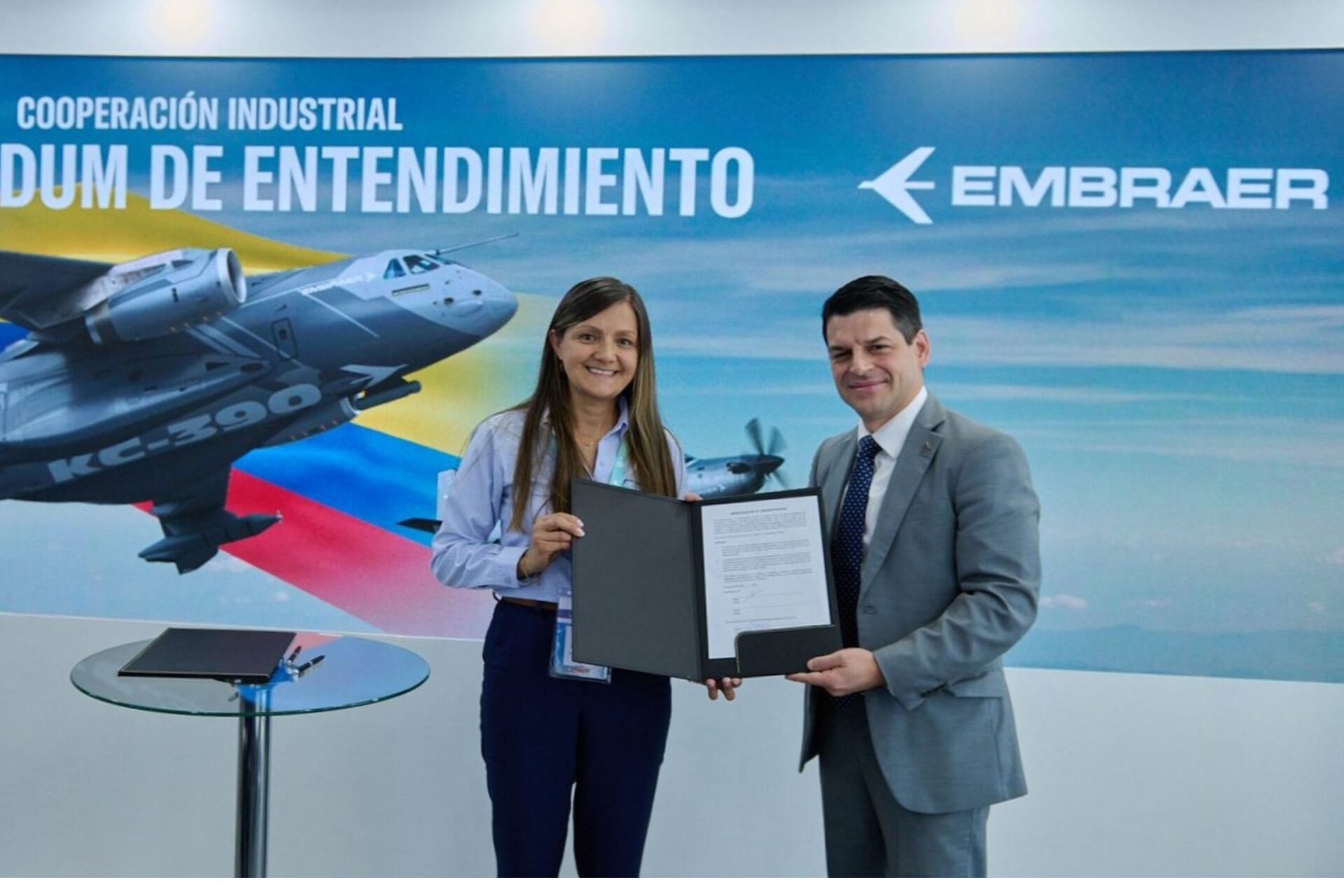 Embraer signs agreement with Colombia’s CIAC to boost aerospace industry ties