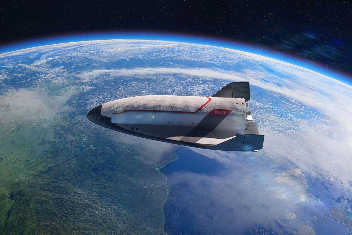 Vortex space plane