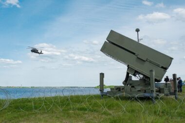 Air defense in Latvia