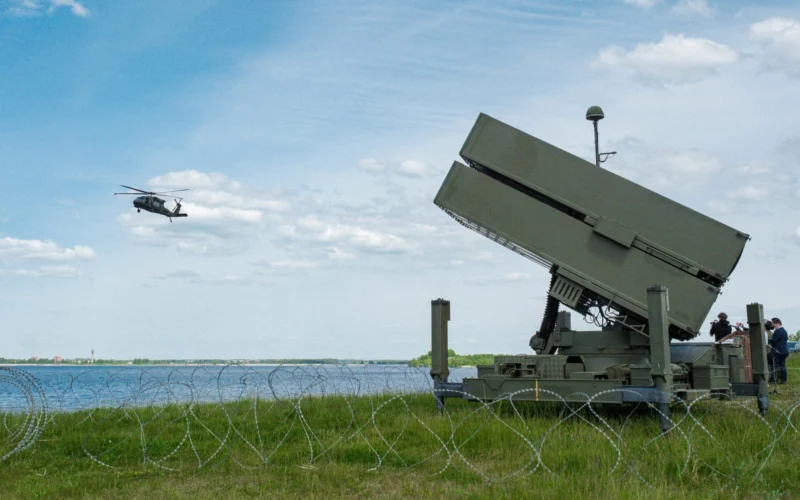 Air defense in Latvia