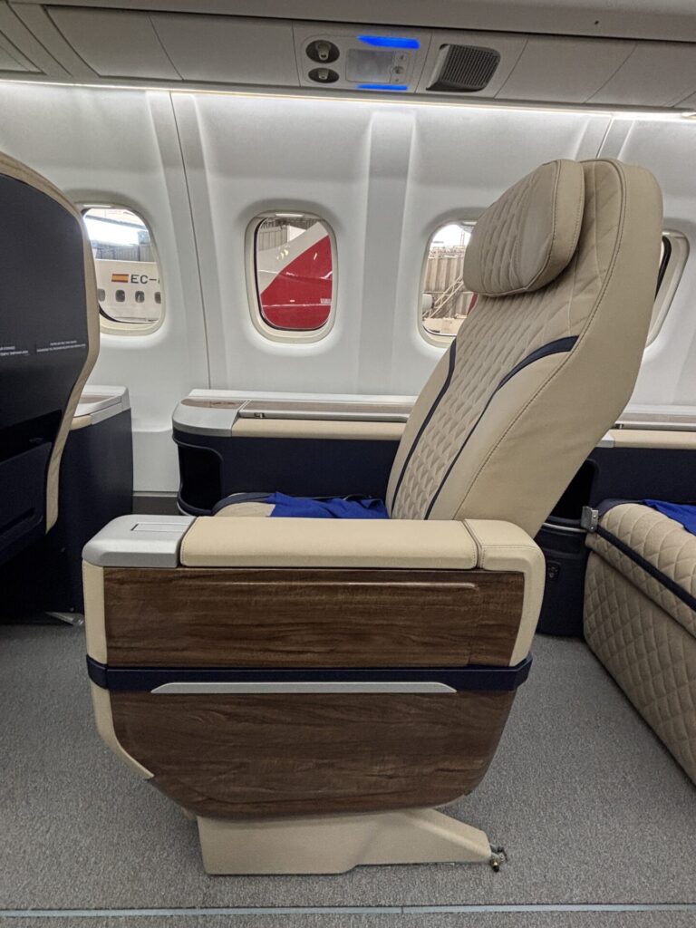 Berjaya Air Highline seat