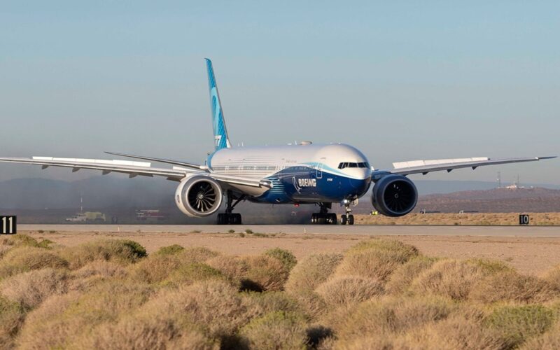 Boeing 777 9 brake tests