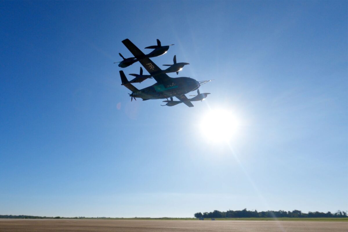 Eve prototype flight Eve prototype flight