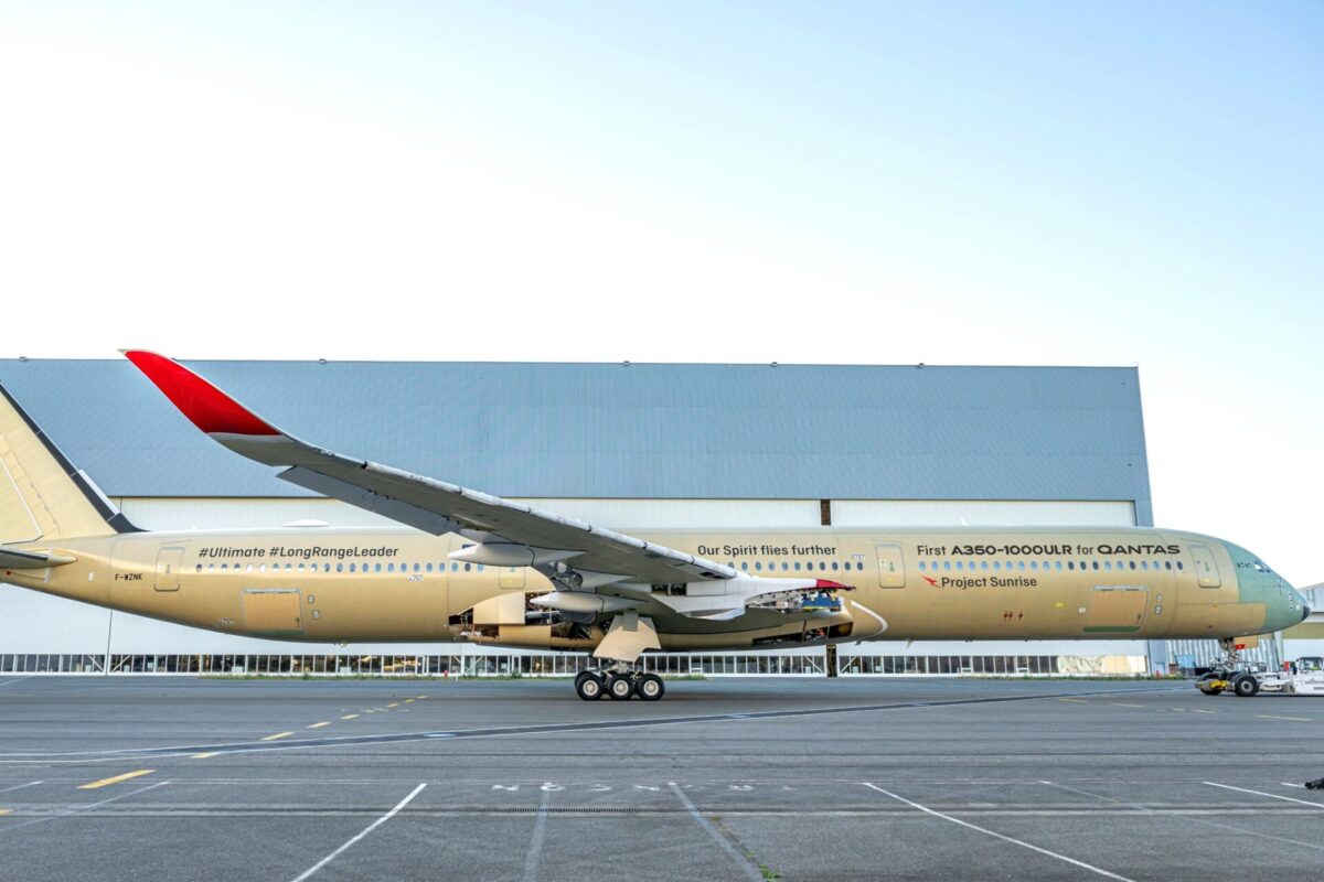 Qantas Airbus A350 1000ULR Toulouse Qantas Airbus A350 1000ULR