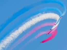 Red Arrows at RIAT 2022