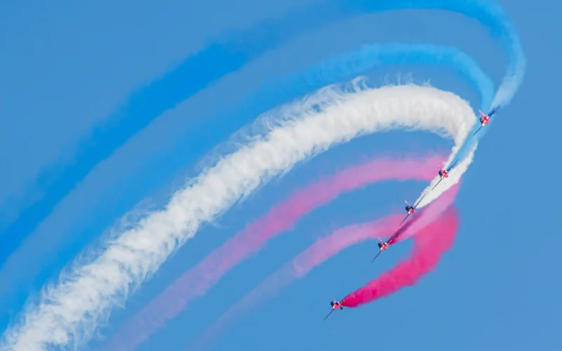 Red Arrows at RIAT 2022