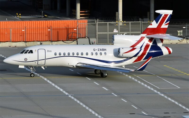 Royal Air Force Dassault Falcon 900LX G ZABH Royal Air Force Dassault Falcon 900LX G ZABH