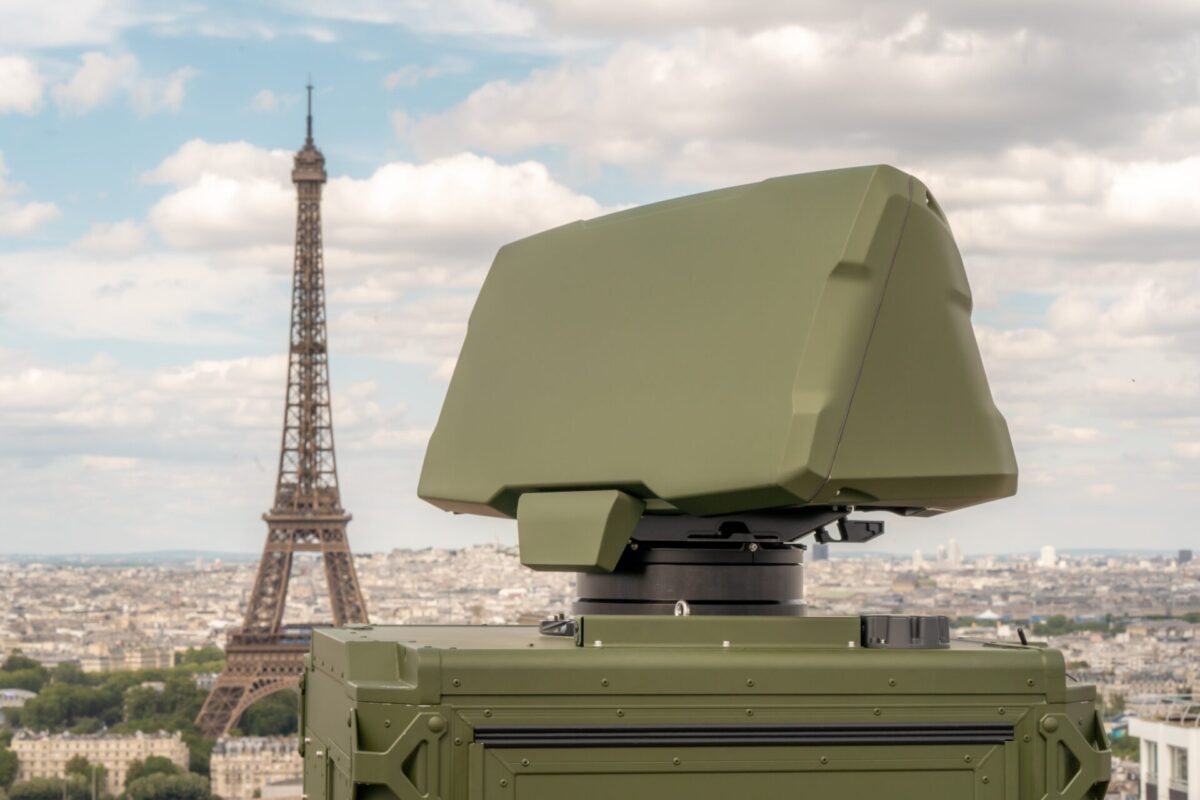 Saab Giraffe 1X radar system
