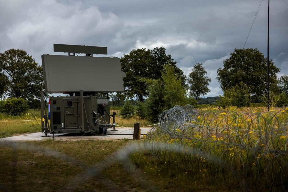 Thales Ground Master 400 radar system