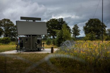 Thales Ground Master 400 radar system