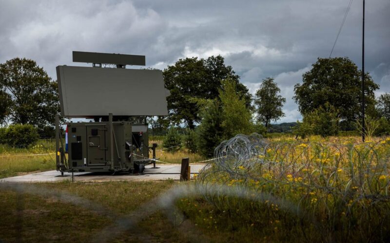 Thales Ground Master 400 radar system Thales Ground Master 400 radar system