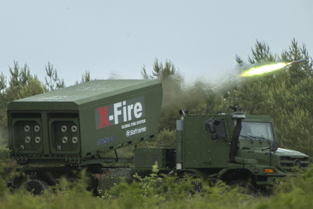 Thales X Fire launcher