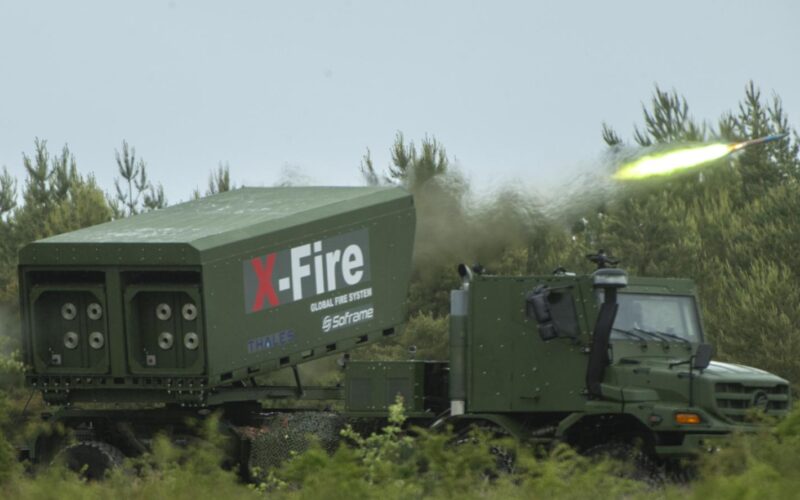 Thales X Fire launcher Thales X Fire launcher