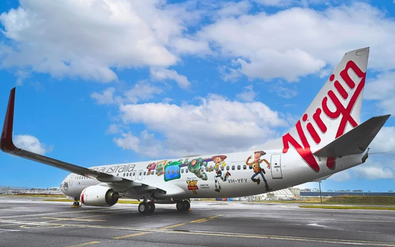 virgin australia toy story