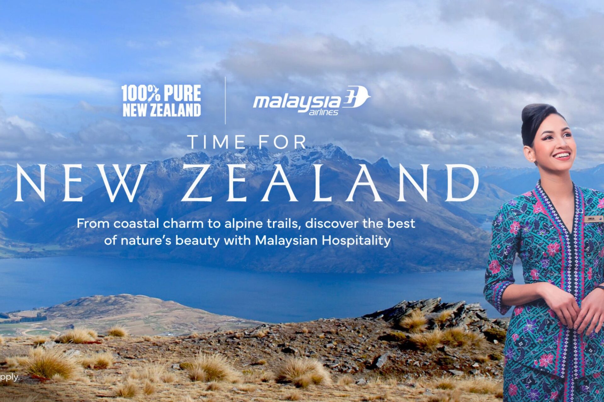 Malaysia Airlines, Tourism New Zealand partner to boost KL-Auckland route