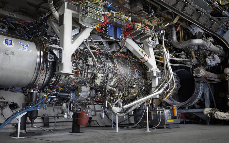 XA100 adaptive cycle engine testbed