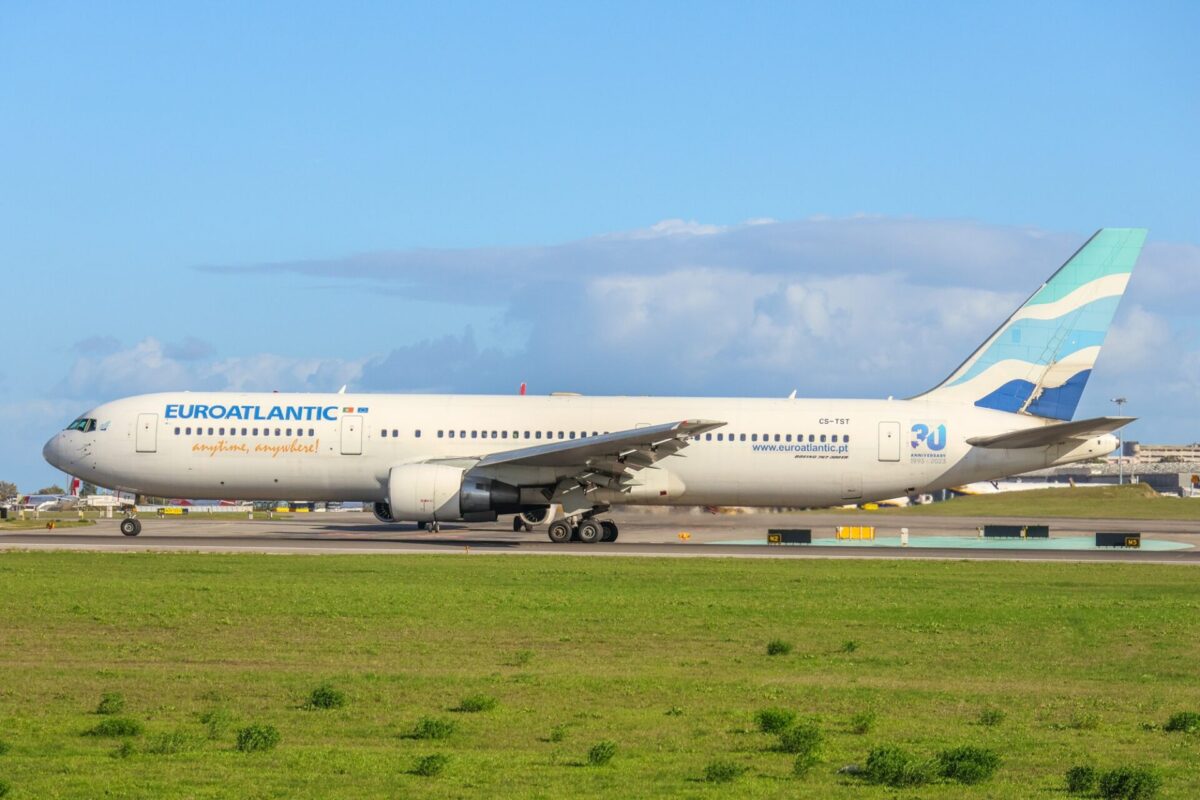 euroAtlantic Airways Boeing 767 300ER CS TST