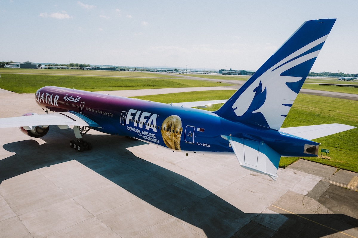 qatar aiways world cup livery