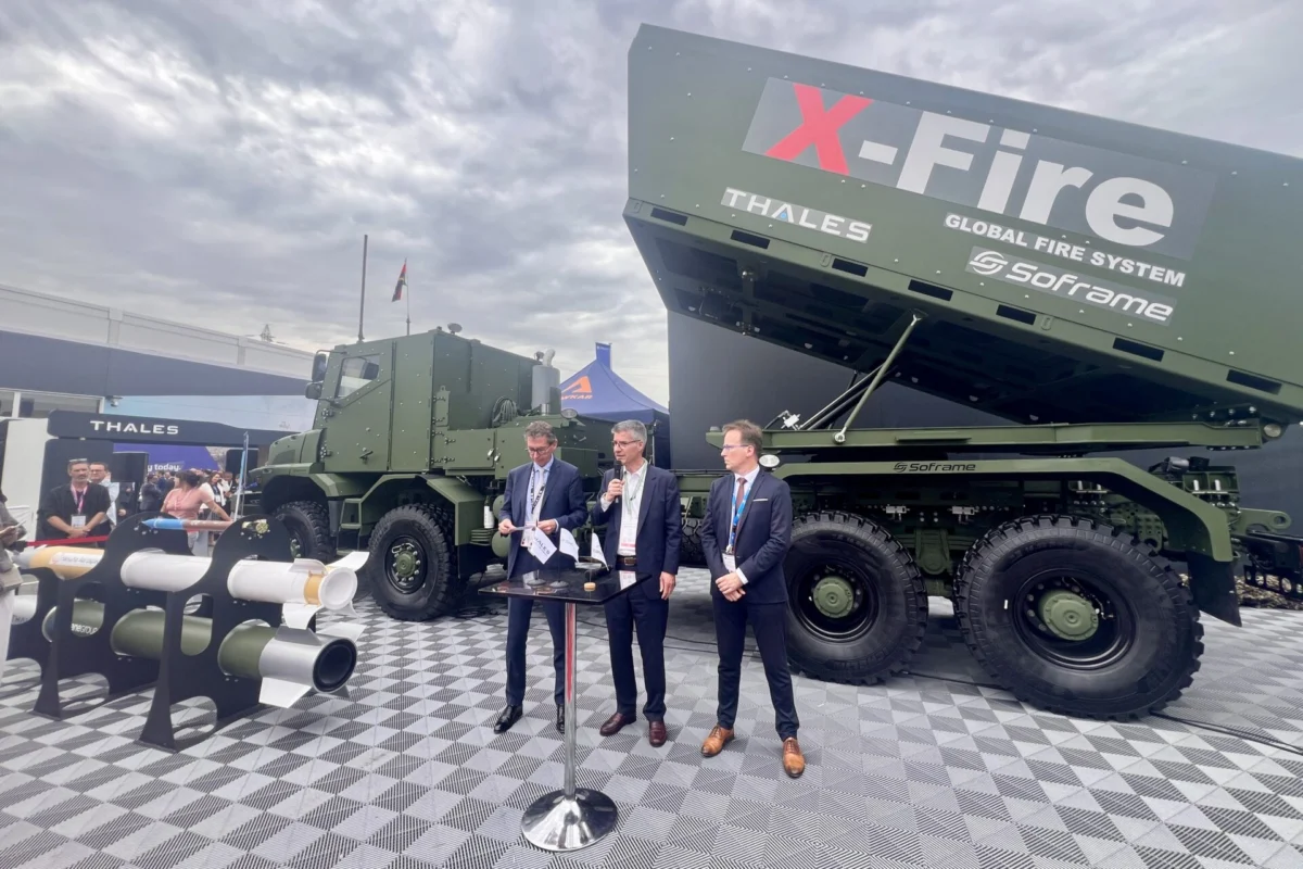 ArianeGroup Soframe and Thales present the X Fire Global Fire System at Eurosatory 2026 ArianeGroup Soframe and Thales present the X Fire Global Fire System at Eurosatory 2026