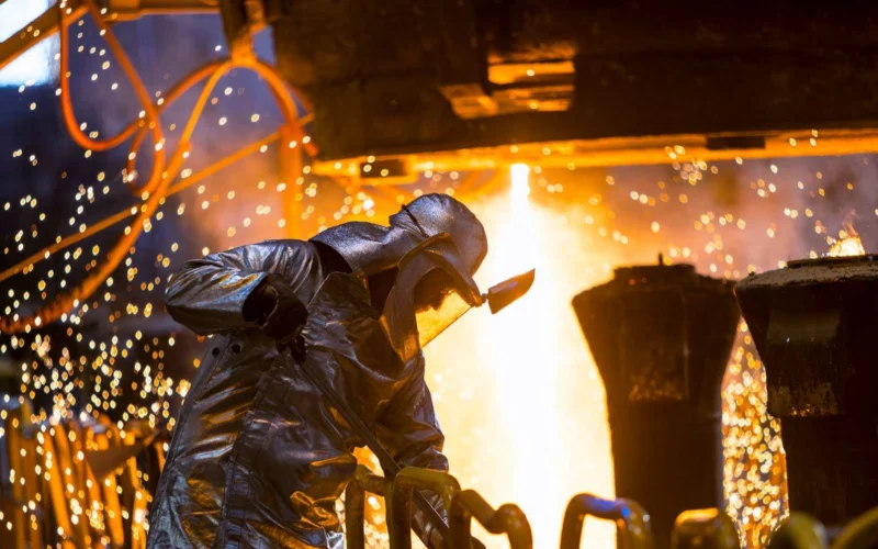 Aubert & Duval steel mill