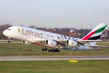 Emirates Airbus A380 Real Madrid