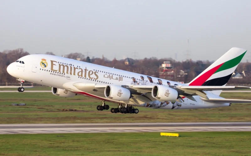 Emirates Airbus A380 Real Madrid