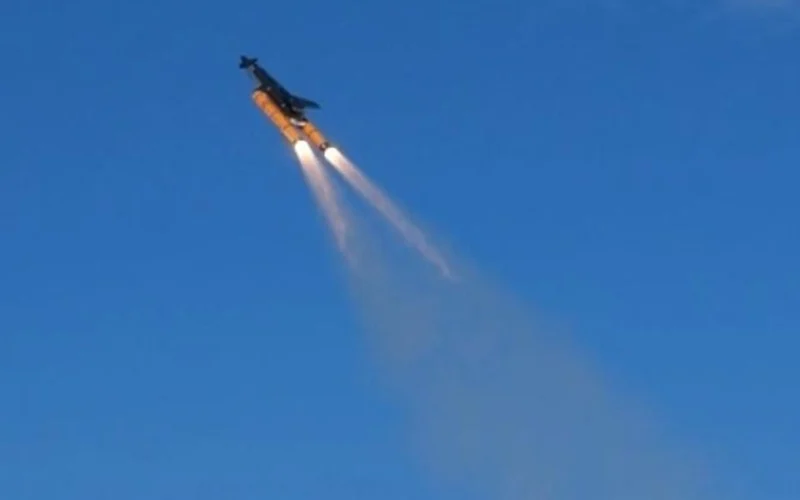 Flight of the Thémis technology demonstrator