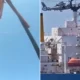 French Navy helicopter boards Russian shadow tanker