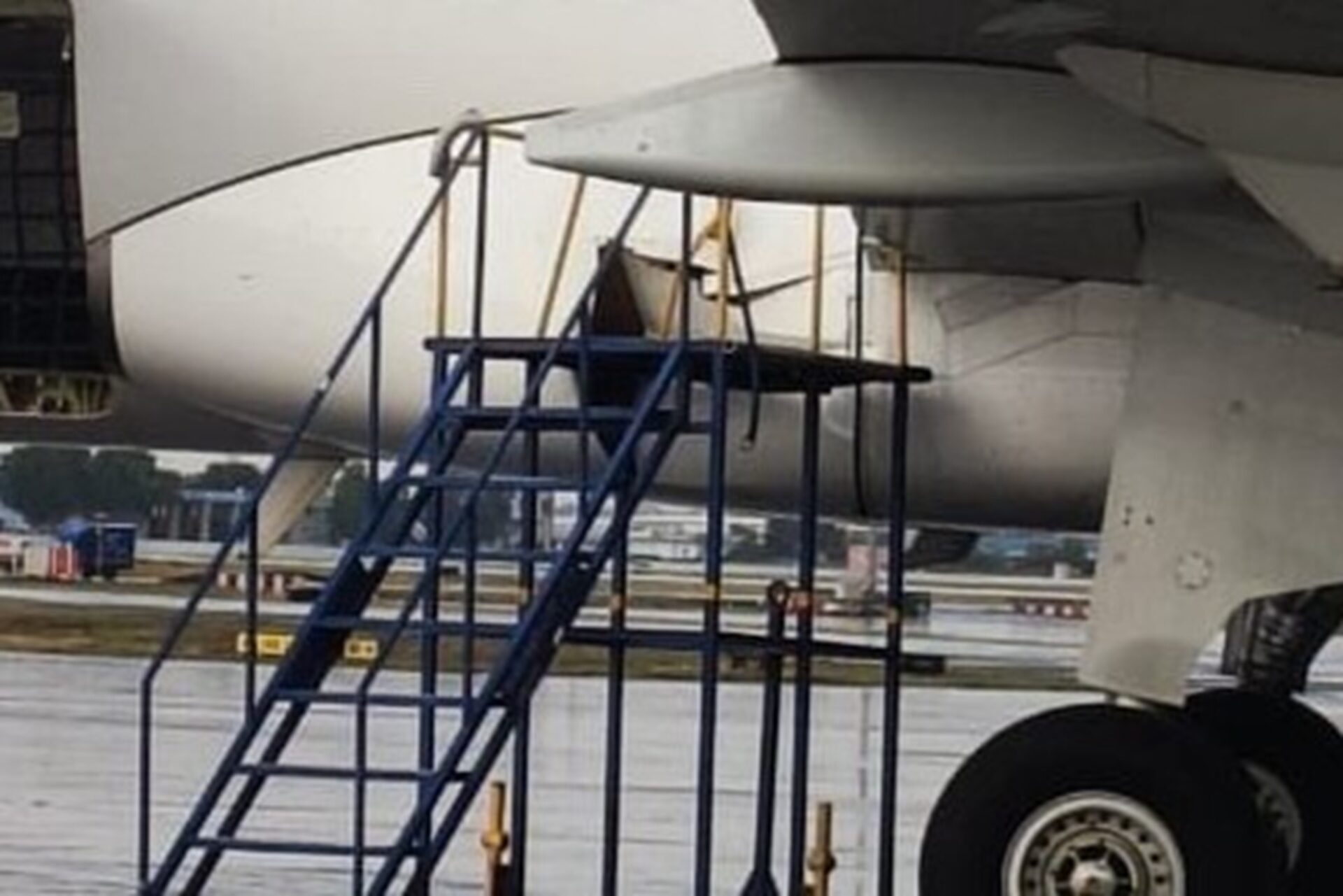 Three Air India jets damaged as storm hits Delhi: video