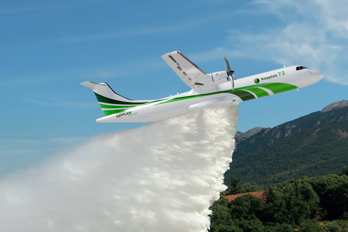 French startup Kepplair secures first ATR72 for firefighting conversion