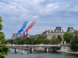 Patrouille de France during Bastille Day 2023