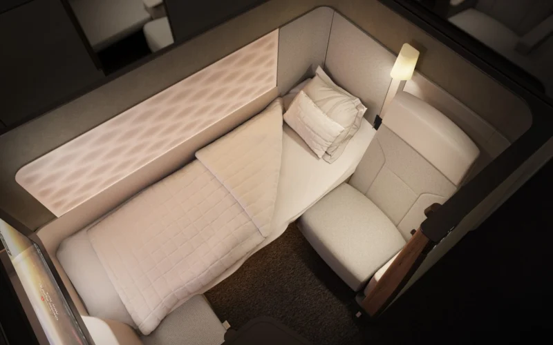 Qantas Airbus A350 1000ULR business