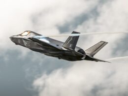RAF F 35 Lightning fighter jet