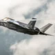 RAF F 35 Lightning fighter jet