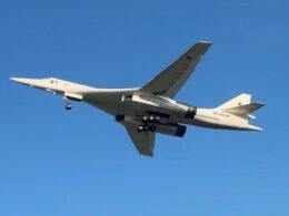 Russian Tu 160 strategic bomber